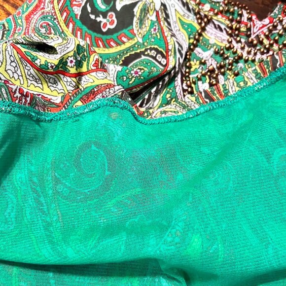 INC International Concepts-Women's Beaded Crystal Sleeveless Tunic Lined XL Top - Picture 14 of 16